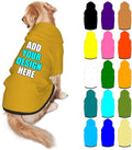 Customized Dog Hoodie with Name Logo Personalized Text Soft & Warm by Mynvzrk