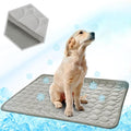 Washable Dog Cooling Mat Ice Silk Pet Self Cooling Pad Blanket by Unknown