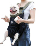 Dog Carrier Backpack, Pet Front Carrier Backpack Legs Out Dog Chest Carrier by Coppthinktu