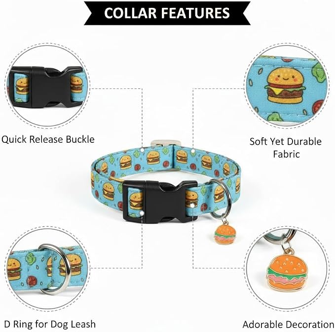 Cute Dog Collar, Puppy Collar - Image 4