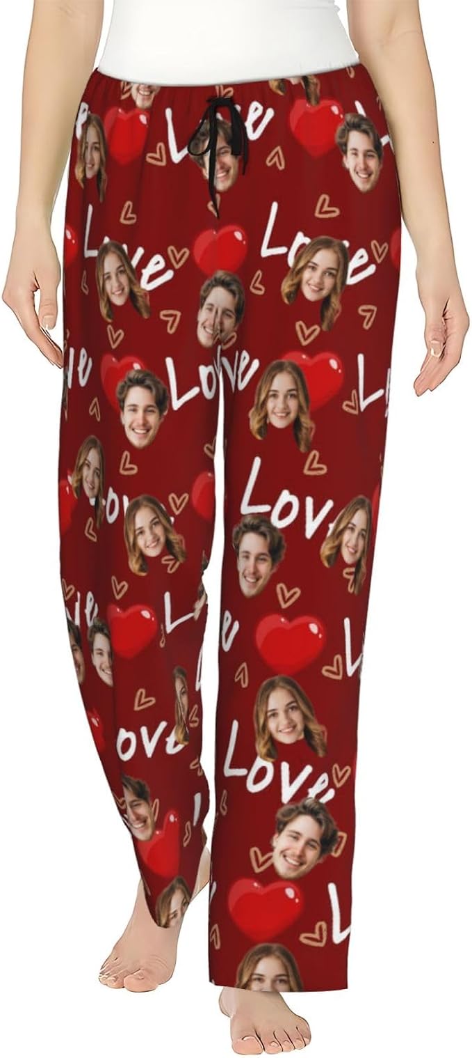 Personalized Pajama Pants For Men Women Custom Pajama Pants by Unknown