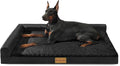 Patas Lague Orthopedic Dog Bed Large Sized Dog 36''X24'', Waterproof L Bolster by PatasLague