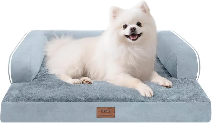Small Dog Bed Orthopedic Washable Cat Bed Memory Foam Small Couch Sofa Indoor by Mekiy
