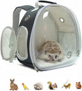 Small Animal Carrier Guinea Pig Backpack, Transparent, Breathable Backpack by Dotala