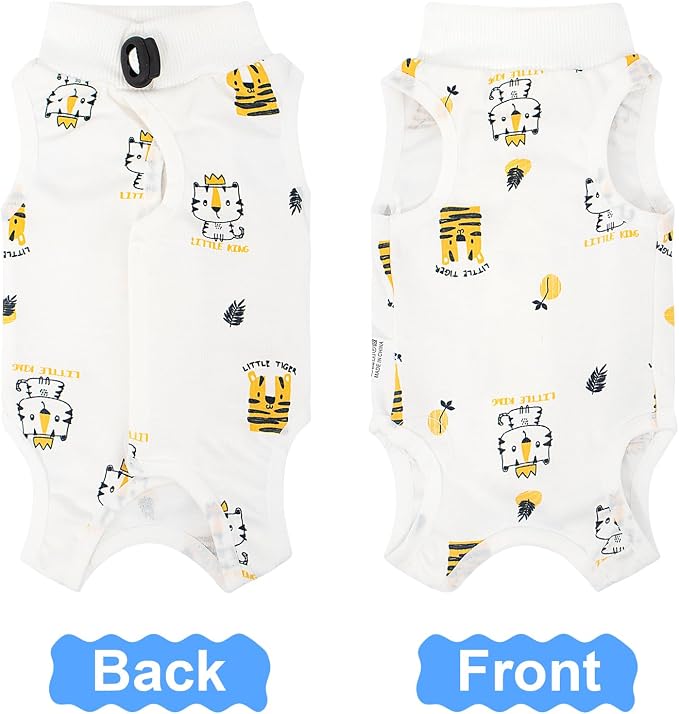 Cat Recovery Suit Female, Breathable Cat Onesie After Surgery Female - Image 6
