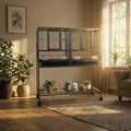 IDEALHOUSE 41" Divided Breeding Flight Bird Cage by IDEALHOUSE