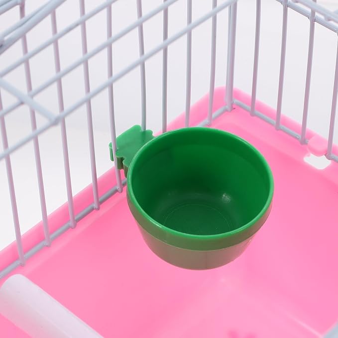 BESPORTBLE Spacious Bird Carrier Travel Cage Lightweight Portable Bird Cage - Image 7