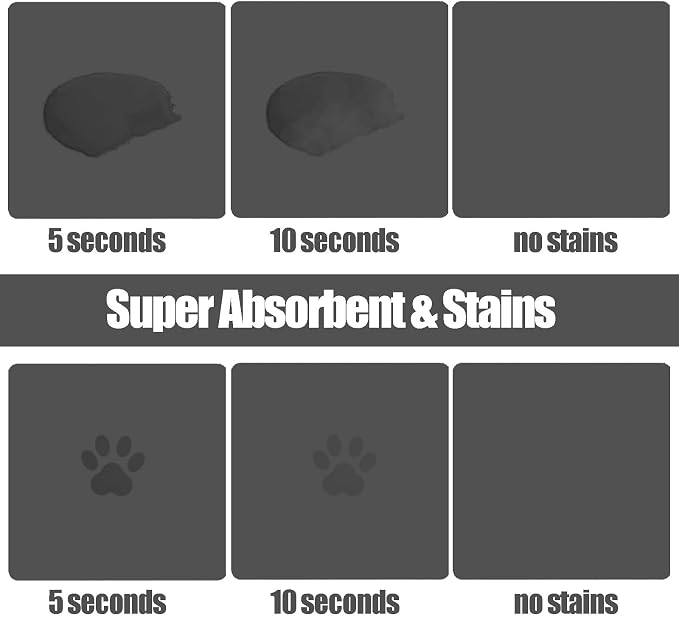 Large Pet Feeding Mat, Bohemia Absorbent Quick Dry Dog Mat - Image 5