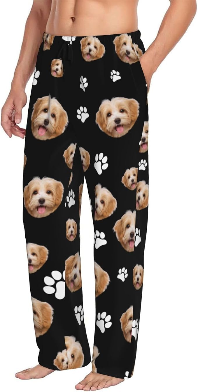 Custom Pajama Pants with Face customized PJ Pants Christmas Valentine gifts - Image 5