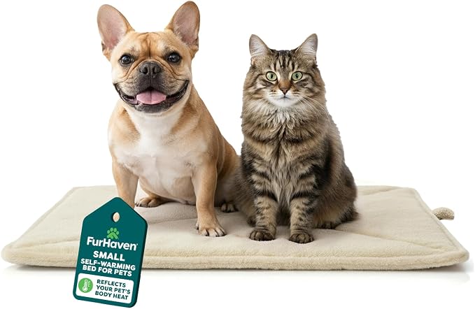 FurHaven ThermaNAP Self Warming Cat Mat, Dog Bed by FurHaven