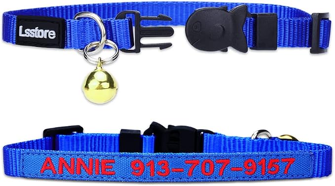 Personalized Nylon Cat Collar Breakaway - Image 2