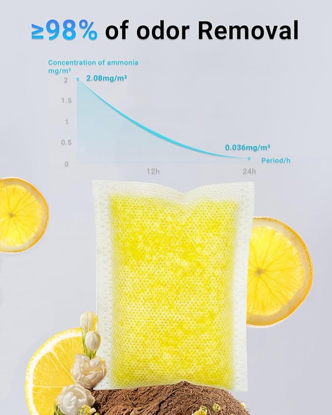 14 Packs Cat Litter Deodorizer Compatible - Image 4