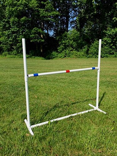 Dog Agility Bar Jump, Exercise Hurdles Backyard Agility Equipment by The+Dog+Agility+Shop%C2%AE