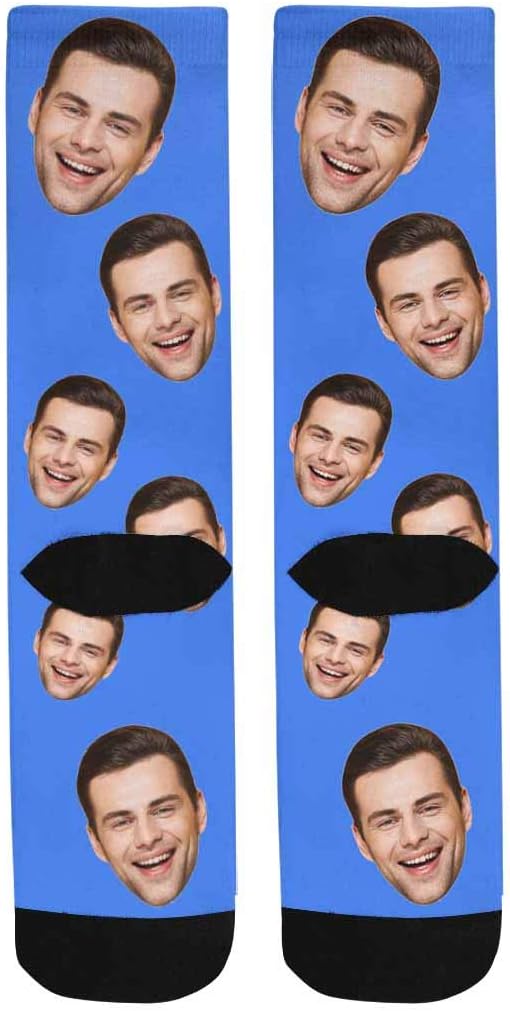 MyPupSocks Custom Personalized Photo Pet Face Socks, Cat and Dog Tracks Paws - Image 5