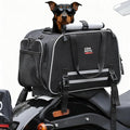KEMIMOTO Motorcycle Dog Carrier Expandable, Airline Approved Pet Carrier by kemimoto