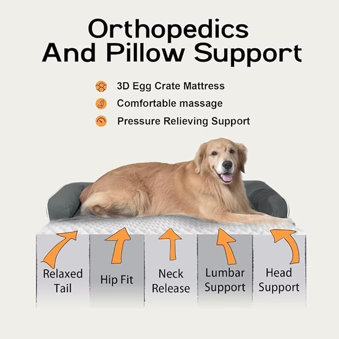 Small Dog Bed and Cat Sofa Waterproof Orthopedic Dog Beds - Image 3