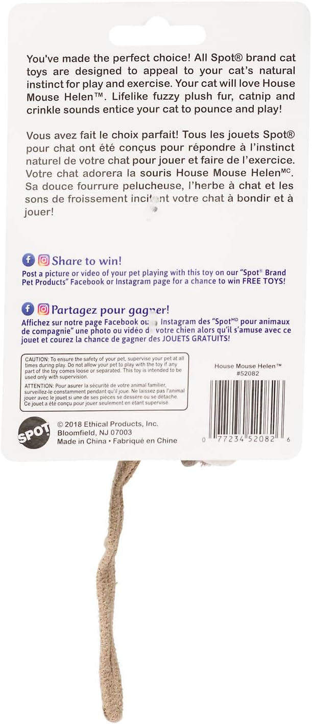 SPOT House Mouse Helen Cat Toy - Image 3