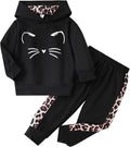 Toddler Baby Girls Clothes Long-sleeve Tie Dye Hoodie Sweatshirt Pants Hooded by Axumity