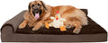 FurHaven Orthopedic Dog Bed & goDog Toy by FurHaven