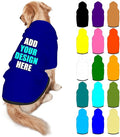 Customized Dog Hoodie with Name Logo Personalized Text Soft & Warm by Mynvzrk