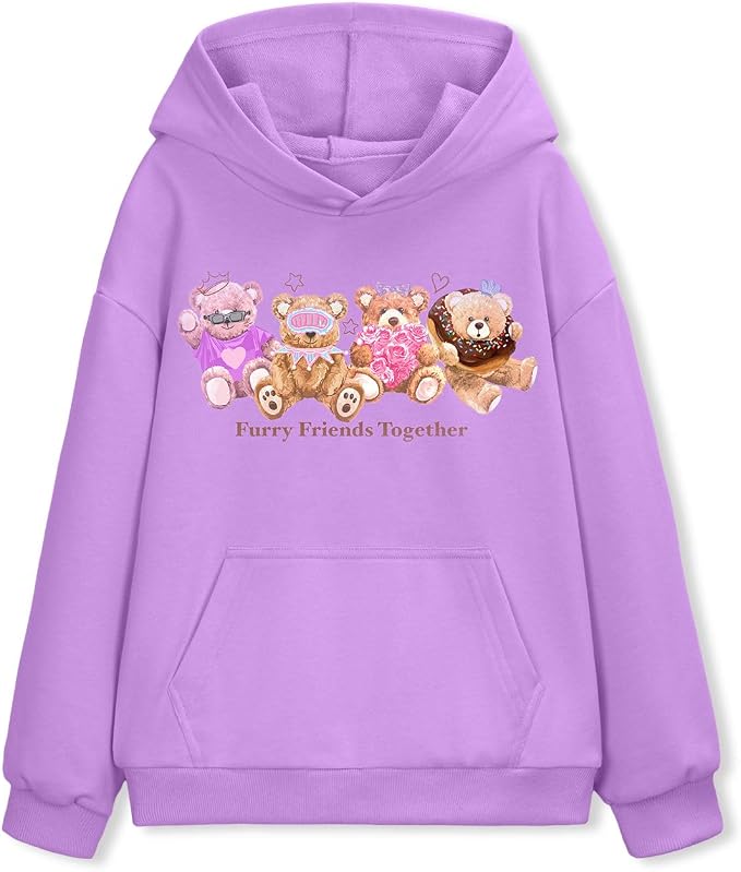 WELAKEN Sweatshirts for Girls Toddler & Kids II Little Girl's Pullover Tops by WELAKEN