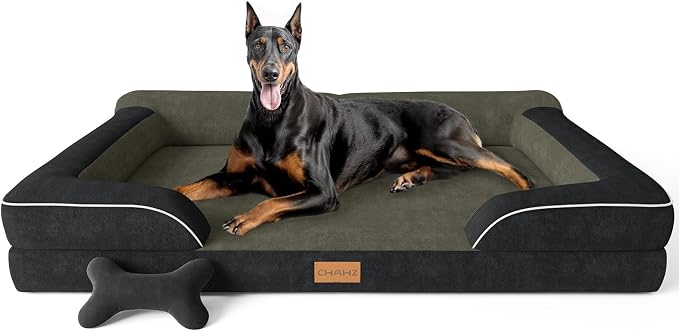 XXL Dog Bed for Extra Large Dogs, Giant Orthopedic Dog Bed by CWAWZ