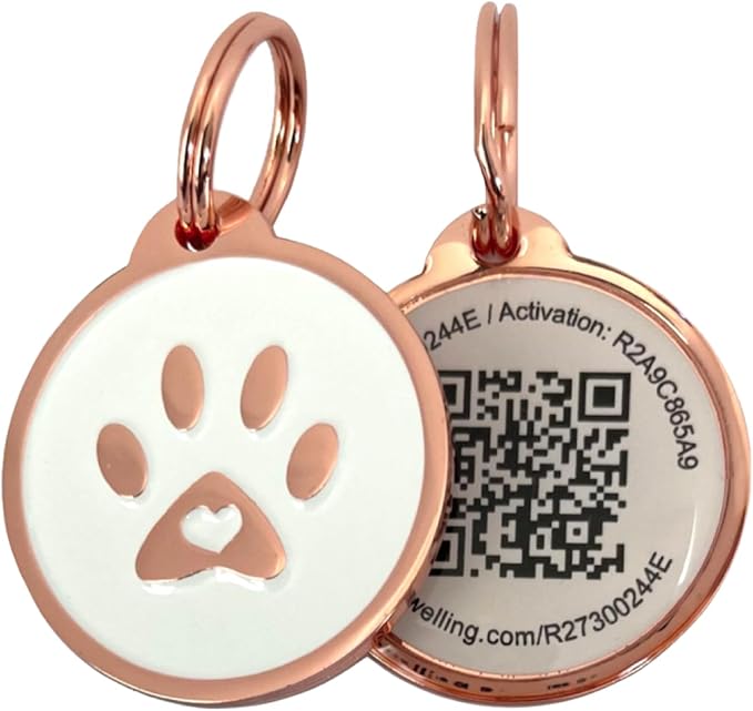 Pet Dwelling Premium QR Pet ID Tag by PetDwellingSmartQRPetIDTags
