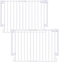 Cumbor 2 Pack 29.2-43" No Bottom Bar Baby Gate by Cumbor