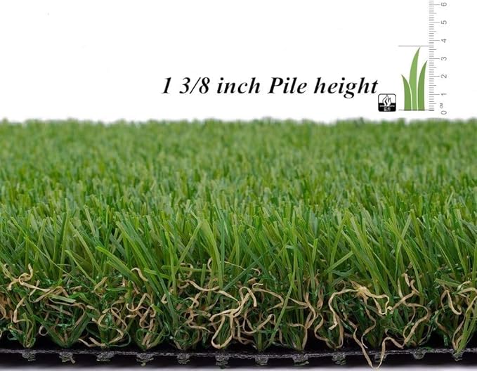ALTRUISTIC Artificial Grass 5FTX72FT, Realistic Fake Grass Deluxe Turf - Image 2