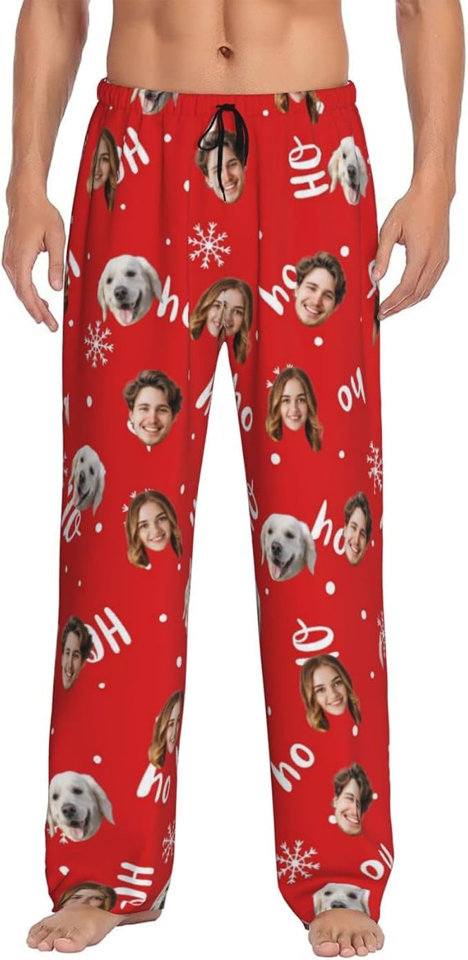 Personalized Pajama Pants For Men Women Custom Pajama Pants by Unknown
