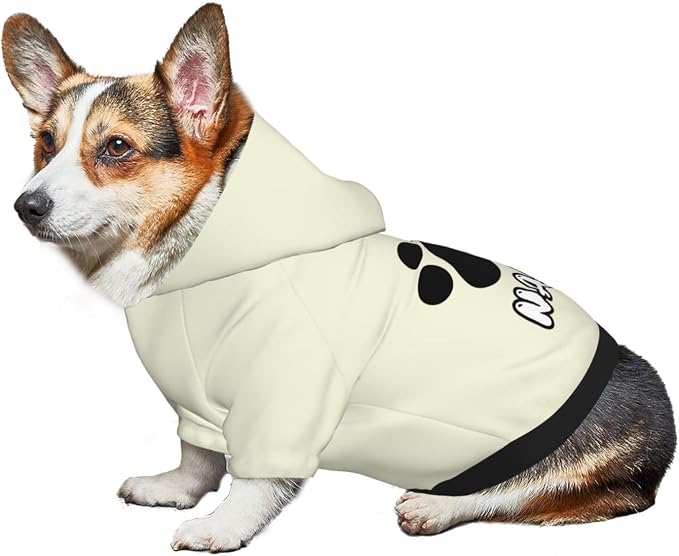 Custom Dog Hoodie Soft & Warm Design Your Own Personalized Photo Text Logo Name - Image 3