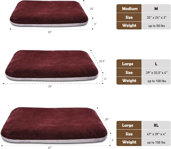 Magic Dog Super Soft Medium Dog Bed, 32 Inch Orthopedic Foam Pet Bed - Image 7