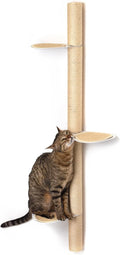 51" Wall-Mounted Cat Tree – Modern Space-Saving Cat Shelf by xympo