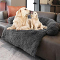 Calming Dogs/Cats Bed Mats, Dog Pad Washable Removable Couch Cover, Plush Long by Tinaco