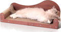 ComSaf 26.4" Large Cat Scratcher Bed, Cat Scratching Board, Durable Cardboard by ComSaf