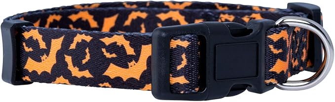 Native Pup Halloween Dog Collar- Spooky Fall Themed Horror Costume Collars- by NativePup