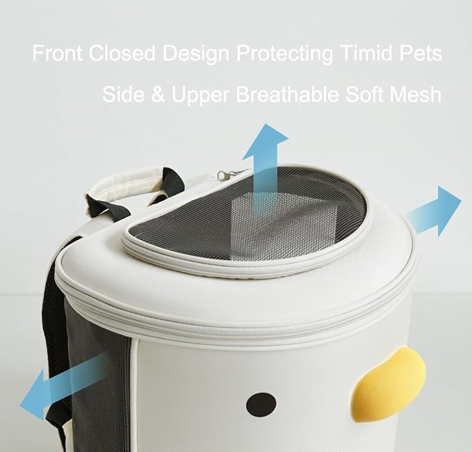 PURROOM Cat Carrier Backpack, Pet Backpacks - Image 4