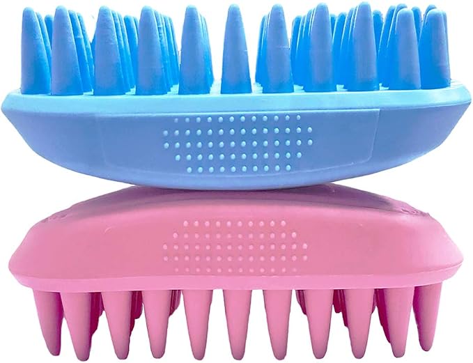 Pet Silicone Shampoo Brush for Long & Short Hair Medium Large Pets Dogs Cats - Image 8