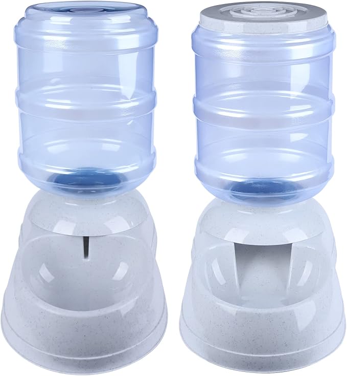 Automatic Pet Feeder and Water Dispenser Gravity Feeder and Waterer Set - Image 2
