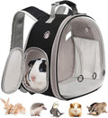 Guinea Pig Backpack, Space Capsule Bubble Window Small Animal Backpack by LightUpYourPetsLife