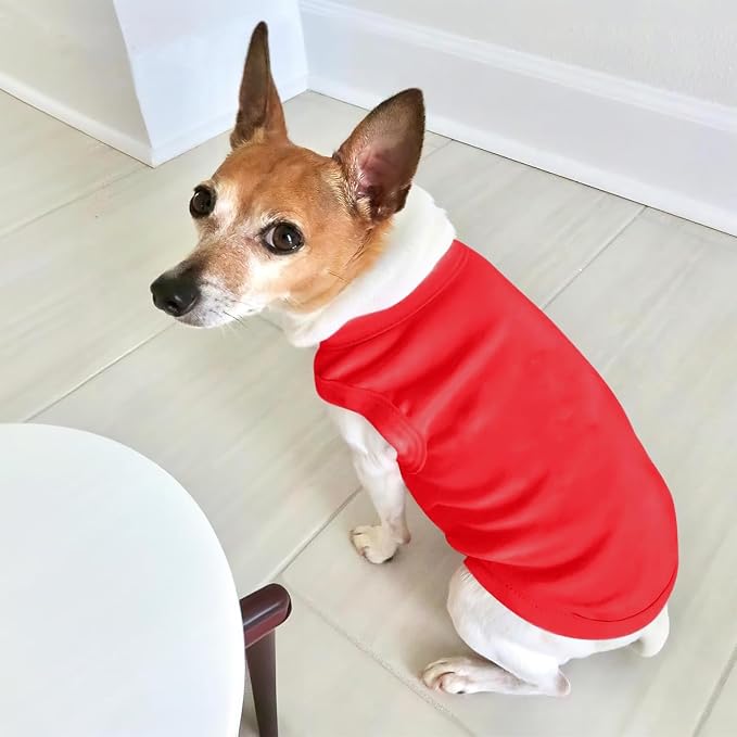Custom Dog Clothes Shirts for Small Large Dogs Breathable Pet Shirt Customized - Image 5