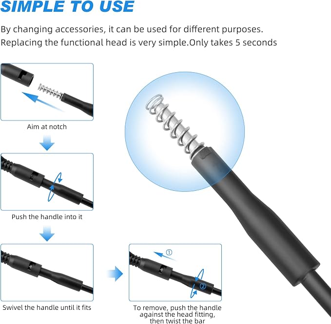 hygger Small Fish Tank Cleaner, Aquarium Cleaning Tools Kit - Image 6