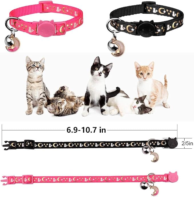 Baeuppit 2PCS Breakaway Cat Collars - Image 5