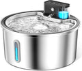 Wireless Cat Water Fountain Stainless Steel by PawPoll
