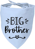 Big Brother Dog Bandanas, Pet Dog Triangle Scarf by Mixrowa