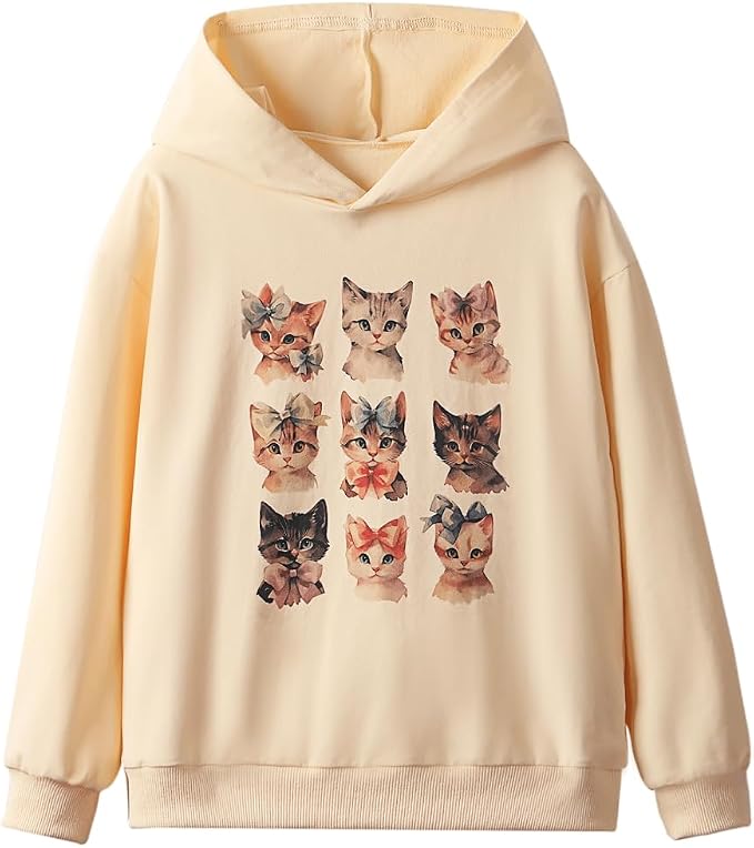 WELAKEN Sweatshirts for Girls Toddler & Kids II Little Girl's Pullover Tops by WELAKEN