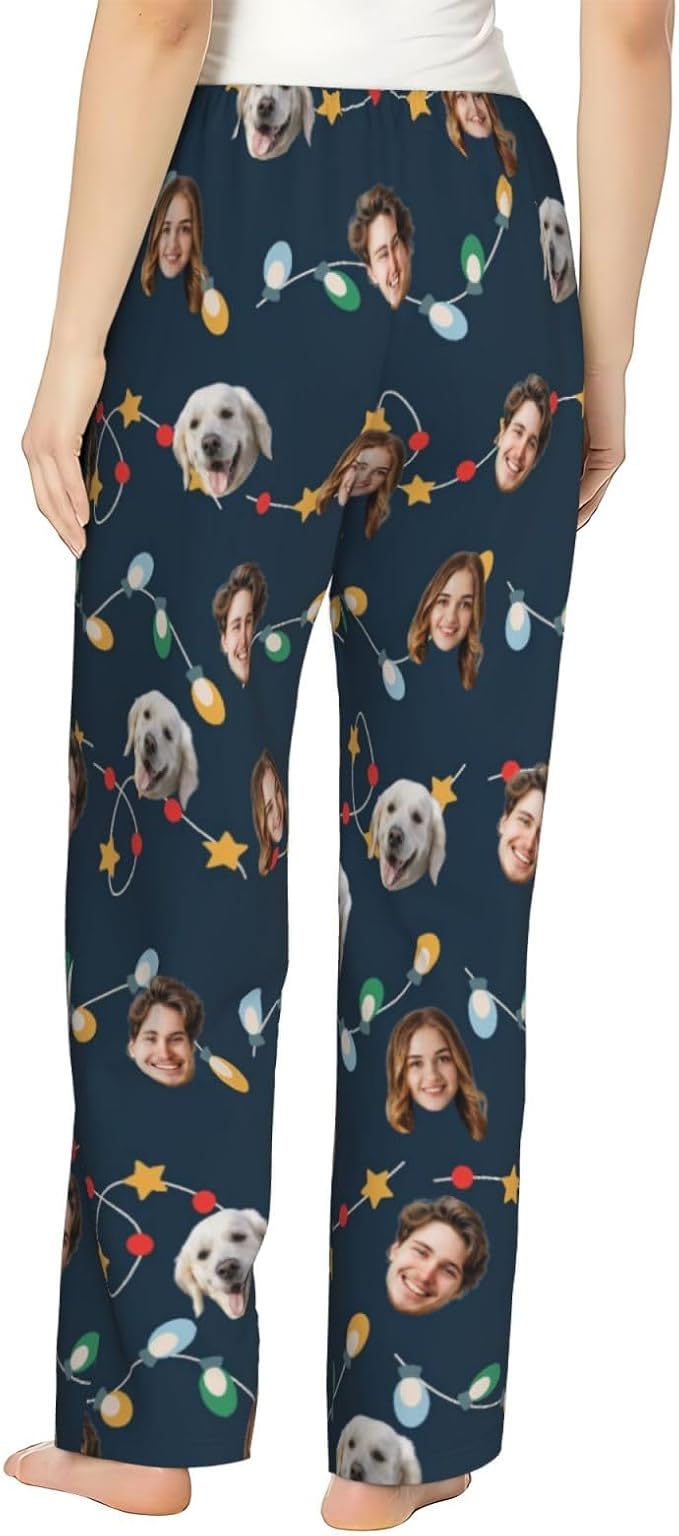 Personalized Pajama Pants For Men Women Custom Pajama Pants - Image 3