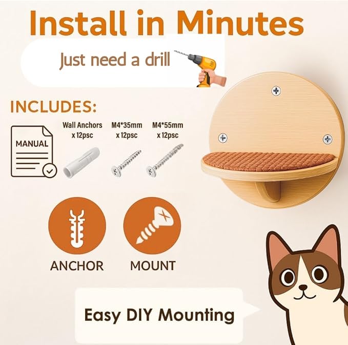 Cat Wall Shelves - Image 9