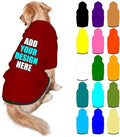 Custom Dog Clothes with Photo Name Logo Personalized Dog Sweaters by Mynvzrk
