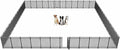 Dog Fence Outdoor for Yard Indoor Dog Playpen 40" Height 48 Panels Portable Dog by Petorldog